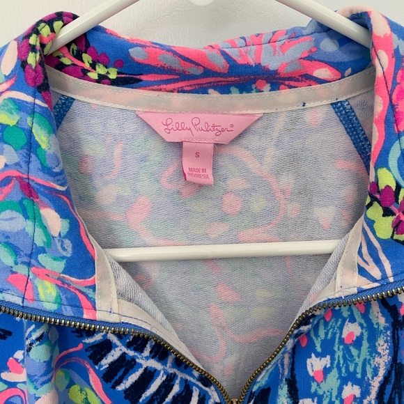 Lilly Pulitzer Skipper Romper Fantasy Garden S - Picture 3 of 4